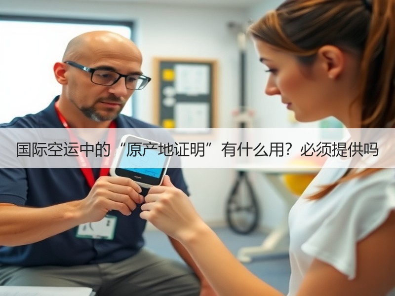 国际空运中的“原产地证明”有什么用？必须提供吗