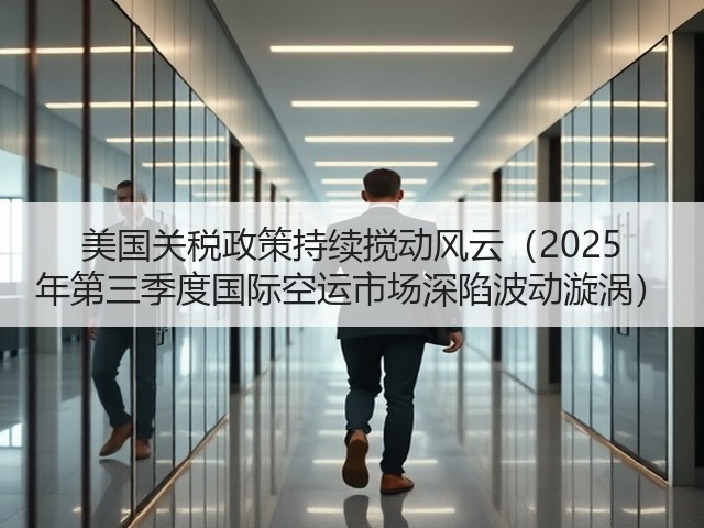 美国关税政策持续搅动风云(2025 年第三季度国际空运市场深陷波动漩涡)(图1) 美国关税政策持续搅动风云(2025 年第三季度国际空运市场深陷波动漩涡)(图1)