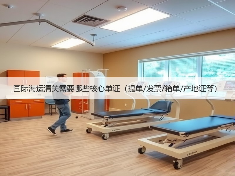 国际海运清关需要哪些核心单证（提单/发票/箱单/产地证等）