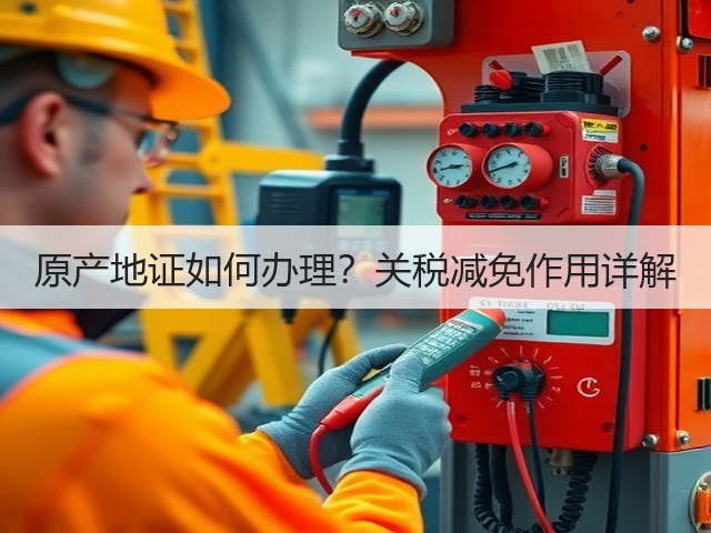 原产地证如何办理?关税减免作用详解(图2) 原产地证如何办理?关税减免作用详解(图2)