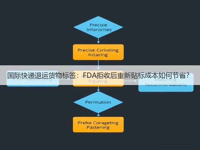 国际快递退运货物标签:FDA拒收后重新贴标成本如何节省?(图2) 国际快递退运货物标签:FDA拒收后重新贴标成本如何节省?(图2)