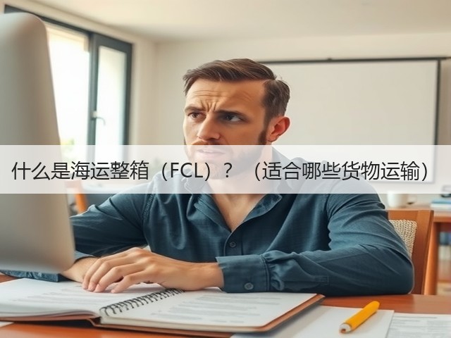 什么是海运整箱(FCL)?(适合哪些货物运输)(图1) 什么是海运整箱(FCL)?(适合哪些货物运输)(图1)