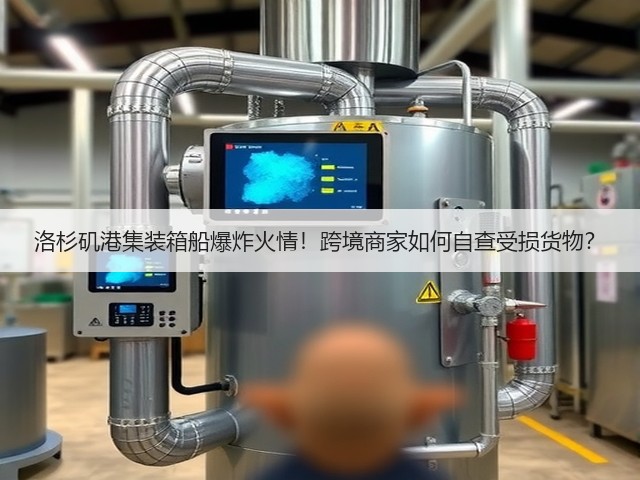 洛杉矶港集装箱船爆炸火情!跨境商家如何自查受损货物?(图1) 洛杉矶港集装箱船爆炸火情!跨境商家如何自查受损货物?(图1)