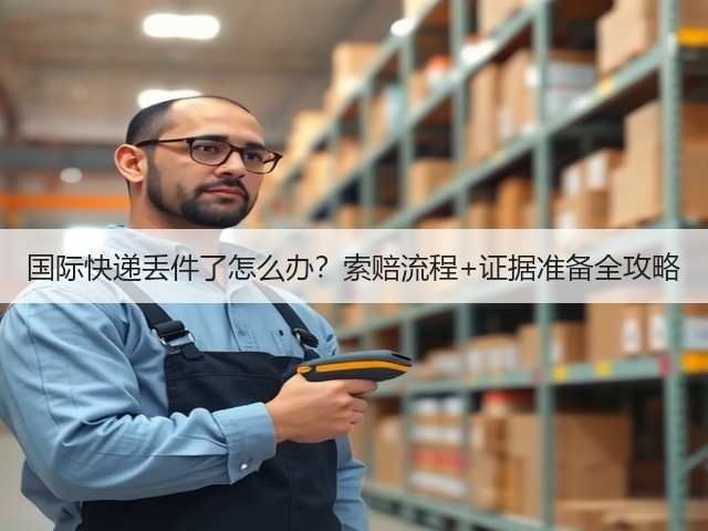 国际快递丢件了怎么办?索赔流程+证据准备全攻略(图3) 国际快递丢件了怎么办?索赔流程+证据准备全攻略(图3)