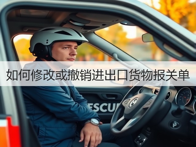 如何修改或撤销进出口货物报关单(图3)