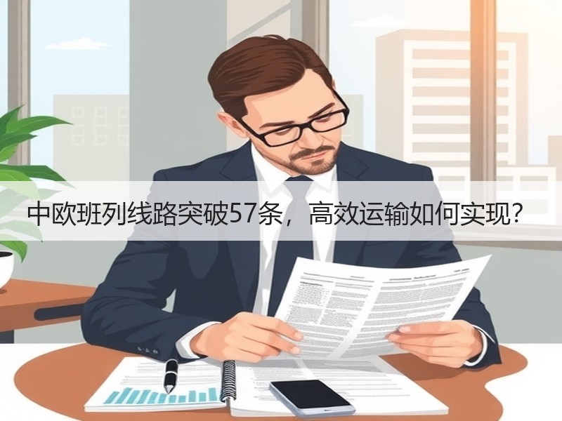 中欧班列线路突破57条,高效运输如何实现? 中欧班列线路突破57条,高效运输如何实现?