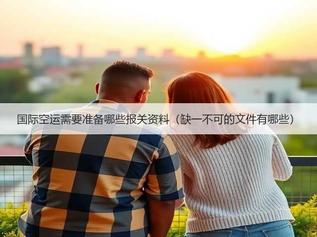 国际空运需要准备哪些报关资料(缺一不可的文件有哪些)(图2) 国际空运需要准备哪些报关资料(缺一不可的文件有哪些)(图2)