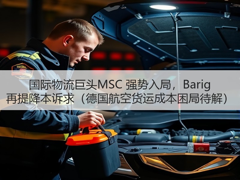 国际物流巨头MSC 强势入局,Barig 再提降本诉求(德国航空货运成本困局待解) 国际物流巨头MSC 强势入局,Barig 再提降本诉求(德国航空货运成本困局待解)