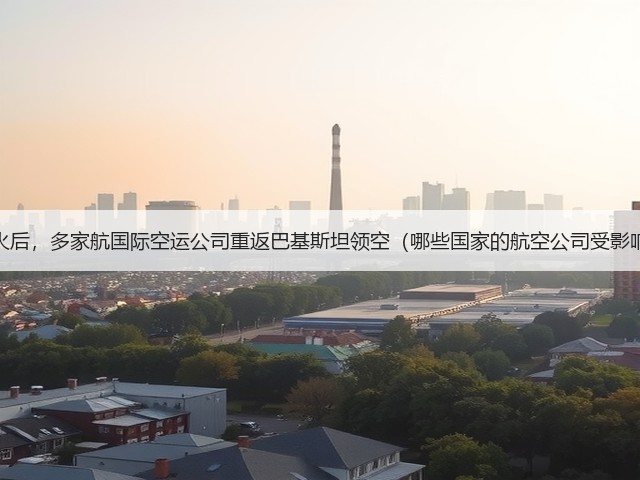 印巴停火后，多家航国际空运公司重返巴基斯坦领空（哪些国家的航空公司受影响最大）(图3)