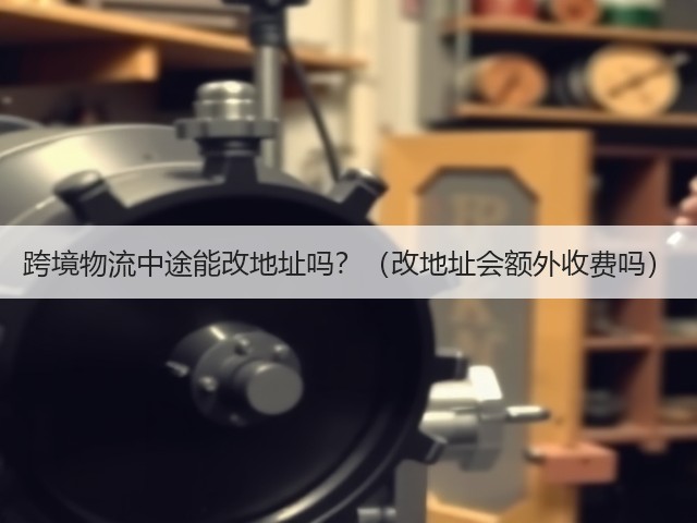 跨境物流中途能改地址吗?(改地址会额外收费吗)(图2) 跨境物流中途能改地址吗?(改地址会额外收费吗)(图2)
