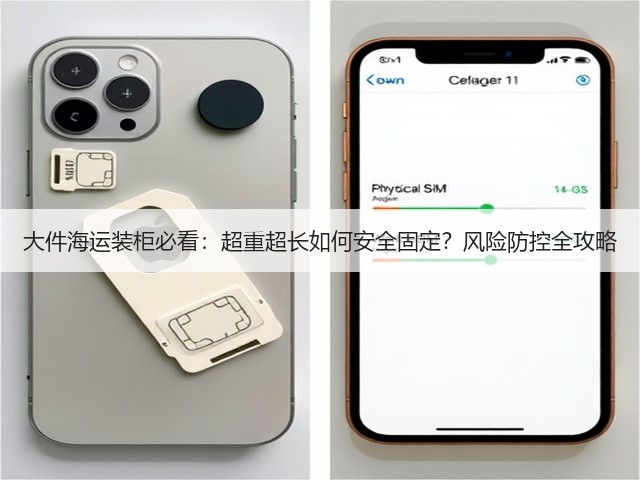 大件海运装柜必看:超重超长如何安全固定?风险防控全攻略(图1) 大件海运装柜必看:超重超长如何安全固定?风险防控全攻略(图1)
