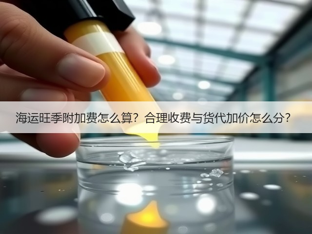 海运旺季附加费怎么算?合理收费与货代加价怎么分?(图2) 海运旺季附加费怎么算?合理收费与货代加价怎么分?(图2)
