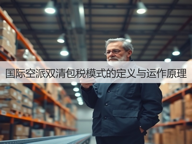 国际空派双清包税模式的定义与运作原理 国际空派双清包税模式的定义与运作原理
