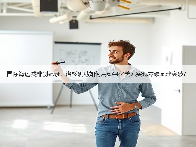 国际海运减排创纪录!洛杉矶港如何用6.44亿美元实现零碳基建突破? 国际海运减排创纪录!洛杉矶港如何用6.44亿美元实现零碳基建突破?
