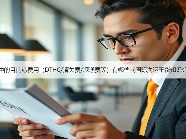 海运中的目的港费用(DTHC/清关费/派送费等)有哪些(国际海运干货知识分享)(图3) 海运中的目的港费用(DTHC/清关费/派送费等)有哪些(国际海运干货知识分享)(图3)