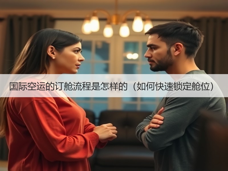 国际空运的订舱流程是怎样的（如何快速锁定舱位）