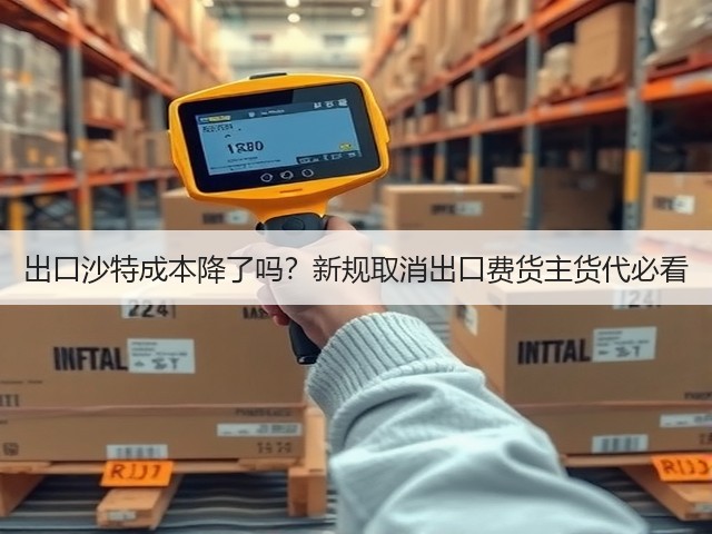 出口沙特成本降了吗?新规取消出口费货主货代必看(图3) 出口沙特成本降了吗?新规取消出口费货主货代必看(图3)