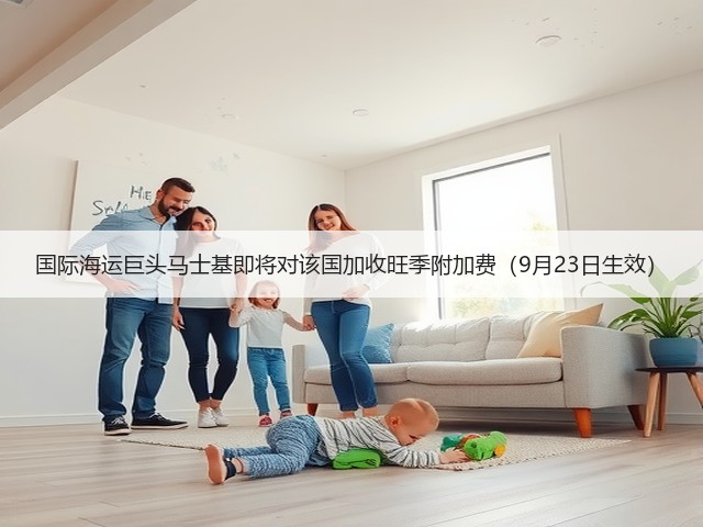 国际海运巨头马士基即将对该国加收旺季附加费（9月23日生效）(图3)