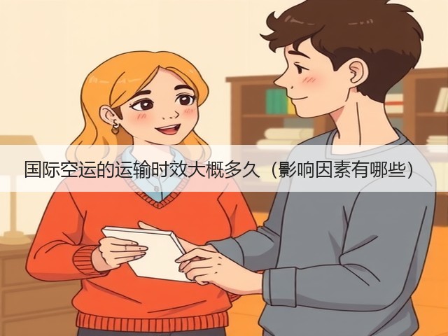 国际空运的运输时效大概多久（影响因素有哪些）(图2)