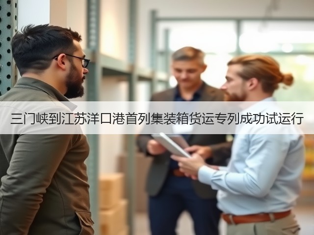 三门峡到江苏洋口港首列集装箱货运专列成功试运行(图1) 三门峡到江苏洋口港首列集装箱货运专列成功试运行(图1)
