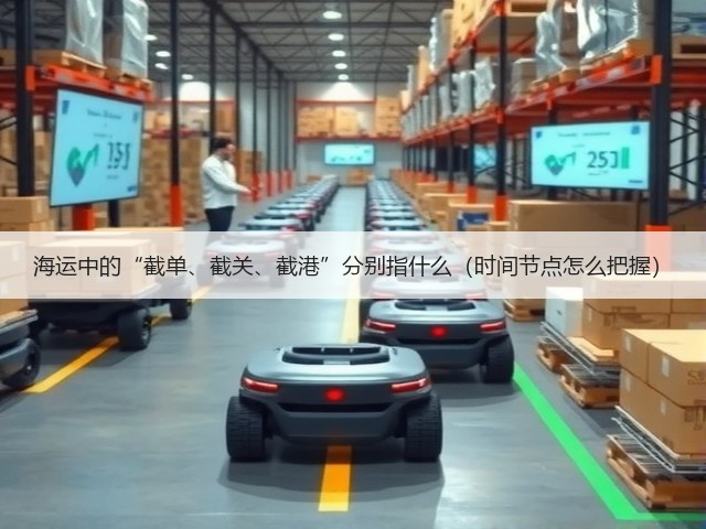 海运中的“截单、截关、截港”分别指什么（时间节点怎么把握）(图3)