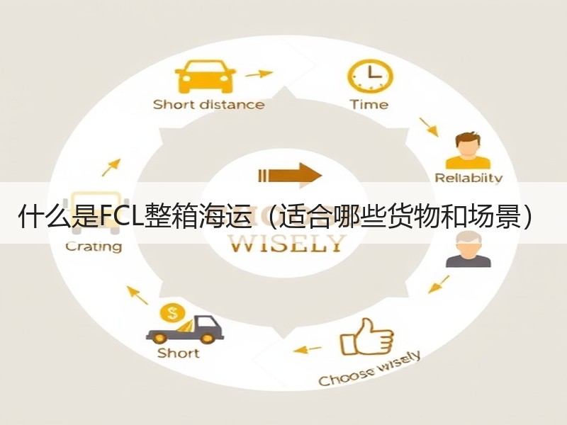 什么是FCL整箱海运（适合哪些货物和场景）