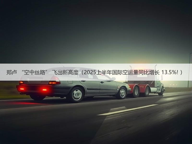 郑卢 “空中丝路” 飞出新高度(2025上半年国际空运量同比增长 13.5%! ) 郑卢 “空中丝路” 飞出新高度(2025上半年国际空运量同比增长 13.5%! )