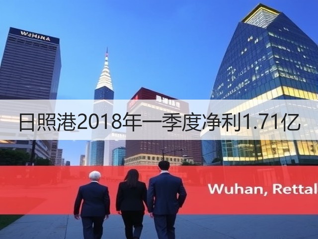日照港2018年一季度净利1.71亿(图2)