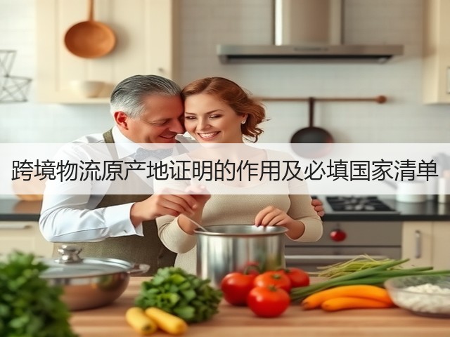 跨境物流原产地证明的作用及必填国家清单(图1) 跨境物流原产地证明的作用及必填国家清单(图1)