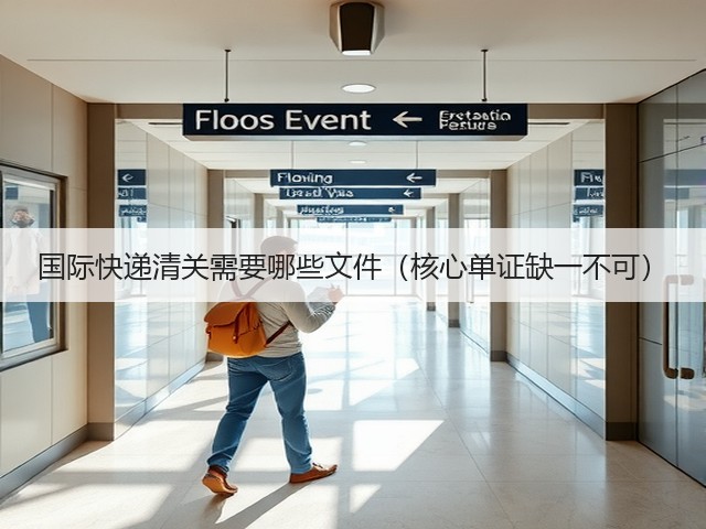 国际快递清关需要哪些文件（核心单证缺一不可）(图2)