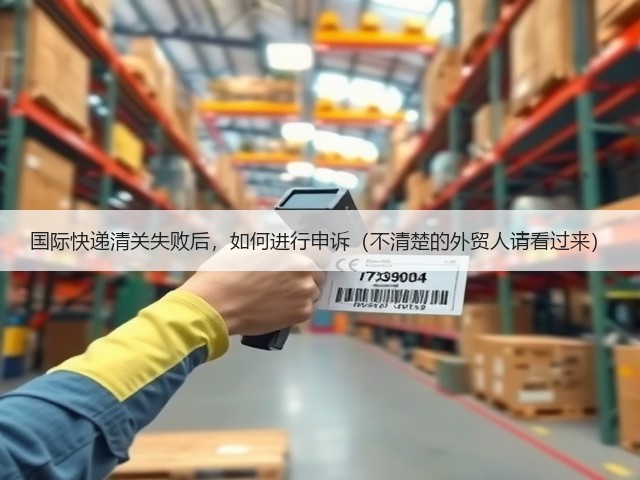 国际快递清关失败后,如何进行申诉(不清楚的外贸人请看过来)(图1) 国际快递清关失败后,如何进行申诉(不清楚的外贸人请看过来)(图1)