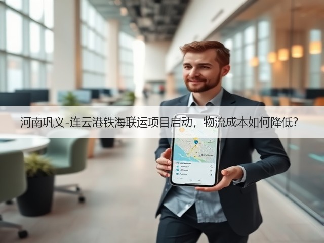 河南巩义-连云港铁海联运项目启动，物流成本如何降低？(图2)