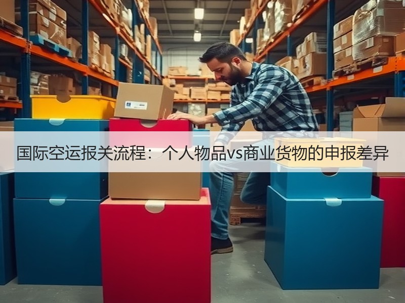 国际空运报关流程:个人物品vs商业货物的申报差异 国际空运报关流程:个人物品vs商业货物的申报差异