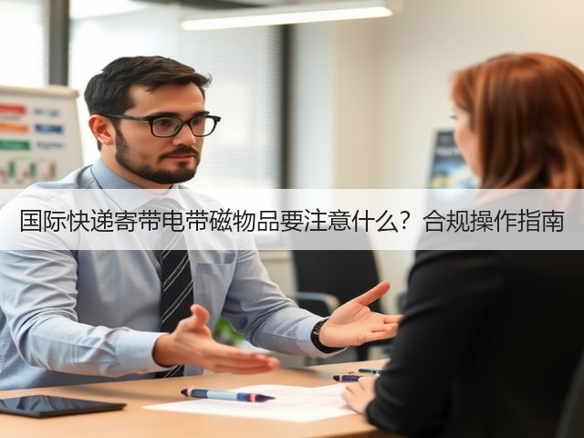 国际快递寄带电带磁物品要注意什么?合规操作指南(图2) 国际快递寄带电带磁物品要注意什么?合规操作指南(图2)
