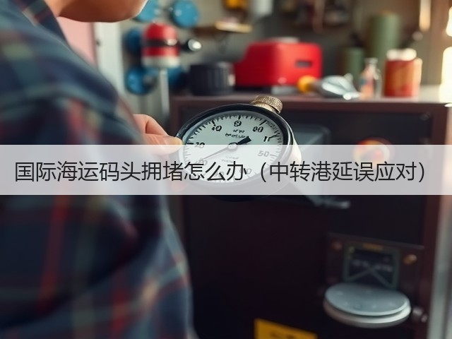 国际海运码头拥堵怎么办（中转港延误应对）(图3)