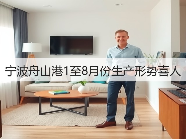 宁波舟山港1至8月份生产形势喜人(图1)