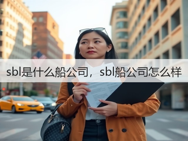 sbl是什么船公司,sbl船公司怎么样(图1) sbl是什么船公司,sbl船公司怎么样(图1)