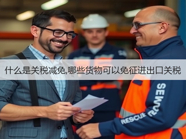 什么是关税减免,哪些货物可以免征进出口关税(图3) 什么是关税减免,哪些货物可以免征进出口关税(图3)