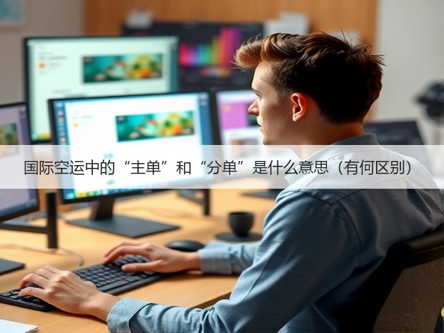 国际空运中的“主单”和“分单”是什么意思(有何区别)(图3) 国际空运中的“主单”和“分单”是什么意思(有何区别)(图3)