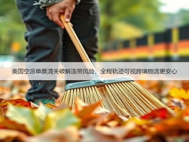 美国空派单票清关破解连带风险,全程轨迹可视跨境物流更安心(图1) 美国空派单票清关破解连带风险,全程轨迹可视跨境物流更安心(图1)