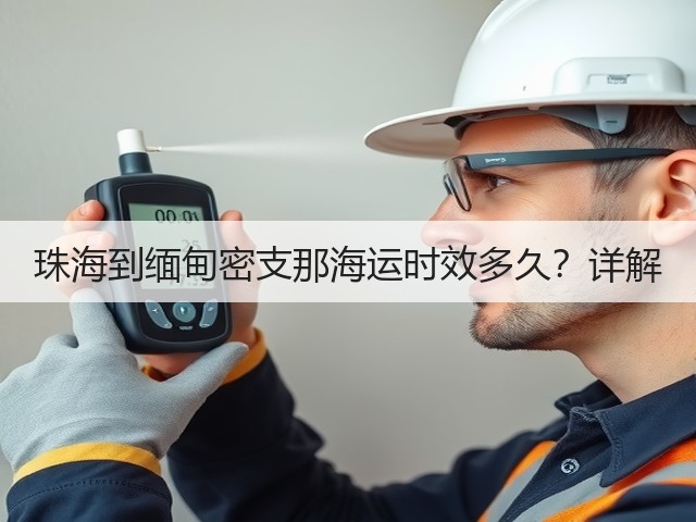 珠海到缅甸密支那海运时效多久?详解(图2) 珠海到缅甸密支那海运时效多久?详解(图2)
