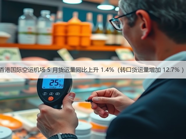 香港国际空运机场 5 月货运量同比上升 1.4%(转口货运量增加 12.7% )(图2) 香港国际空运机场 5 月货运量同比上升 1.4%(转口货运量增加 12.7% )(图2)
