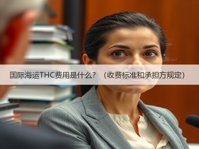 国际海运THC费用是什么?(收费标准和承担方规定)(图3) 国际海运THC费用是什么?(收费标准和承担方规定)(图3)