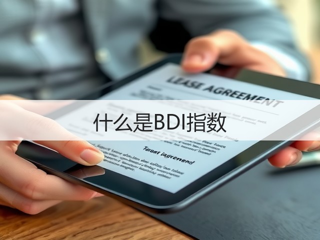 什么是BDI指数(图3) 什么是BDI指数(图3)