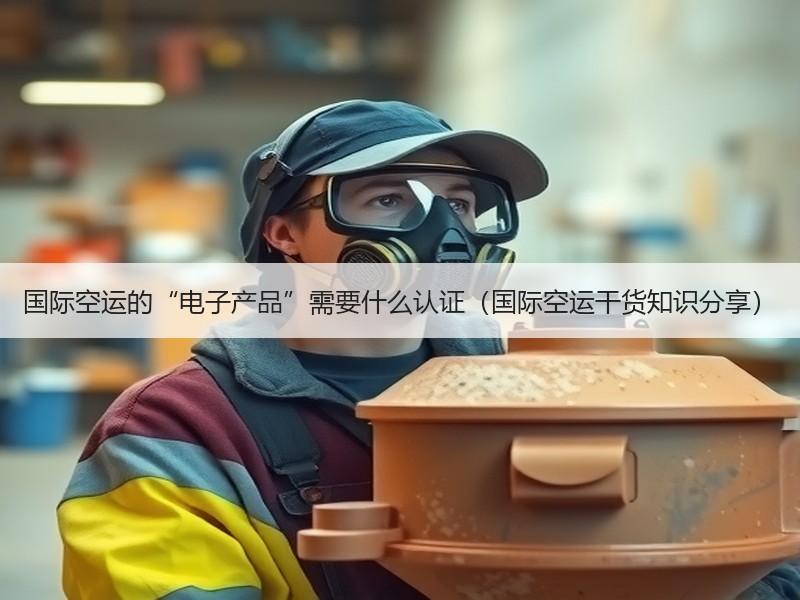 国际空运的“电子产品”需要什么认证（国际空运干货知识分享）