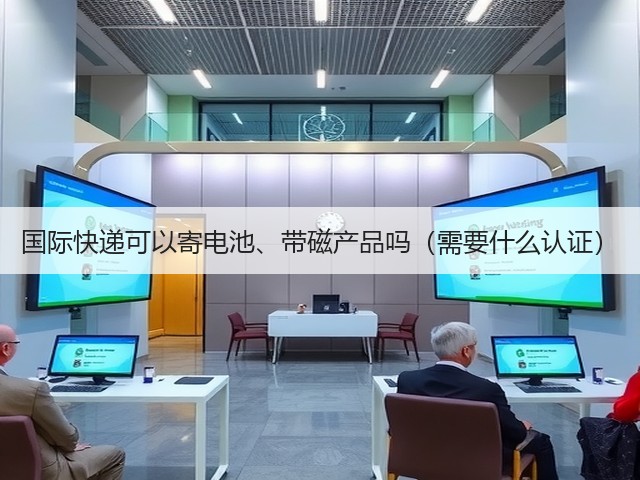 国际快递可以寄电池、带磁产品吗（需要什么认证）(图1)