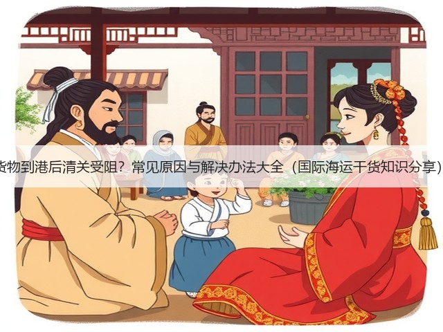 货物到港后清关受阻?常见原因与解决办法大全(国际海运干货知识分享)(图1) 货物到港后清关受阻?常见原因与解决办法大全(国际海运干货知识分享)(图1)