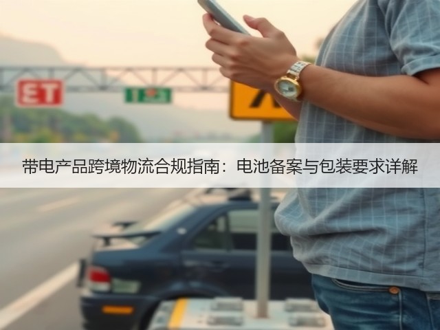 带电产品跨境物流合规指南:电池备案与包装要求详解(图3) 带电产品跨境物流合规指南:电池备案与包装要求详解(图3)
