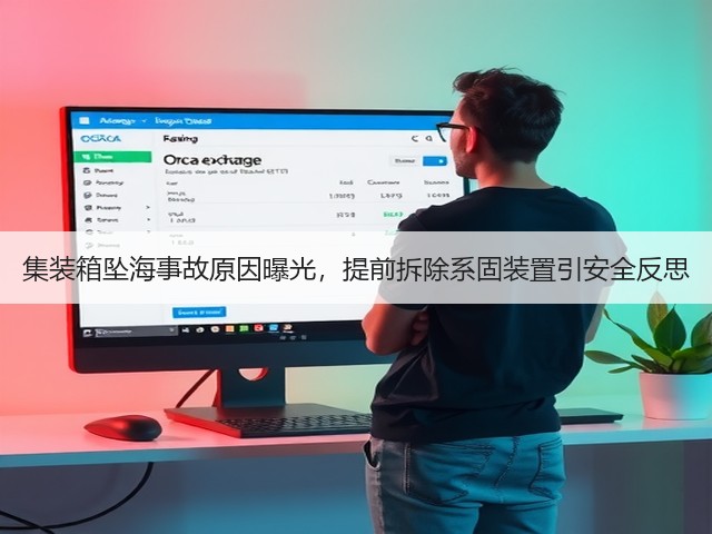 集装箱坠海事故原因曝光,提前拆除系固装置引安全反思(图1) 集装箱坠海事故原因曝光,提前拆除系固装置引安全反思(图1)