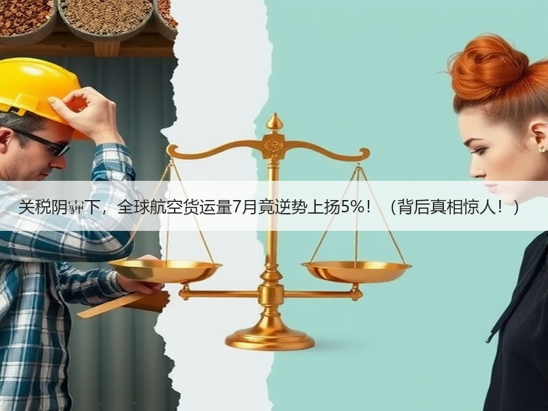 关税阴霾下,全球航空货运量7月竟逆势上扬5%!(背后真相惊人!) 关税阴霾下,全球航空货运量7月竟逆势上扬5%!(背后真相惊人!)